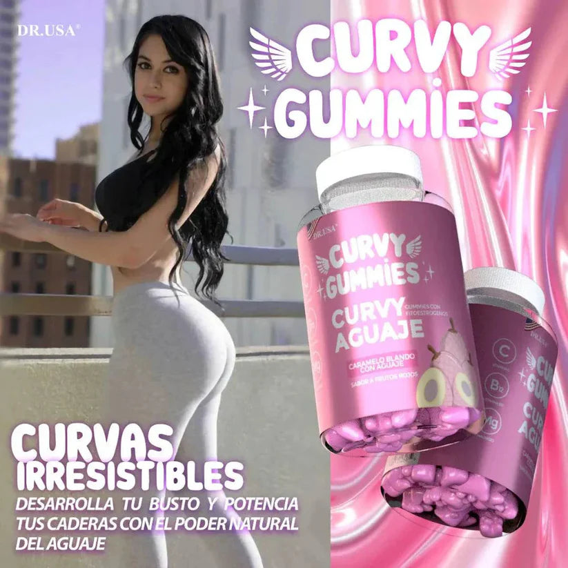 🌸 Curvy Gummies – ¡Moldea tu figura de forma natural y deliciosa!