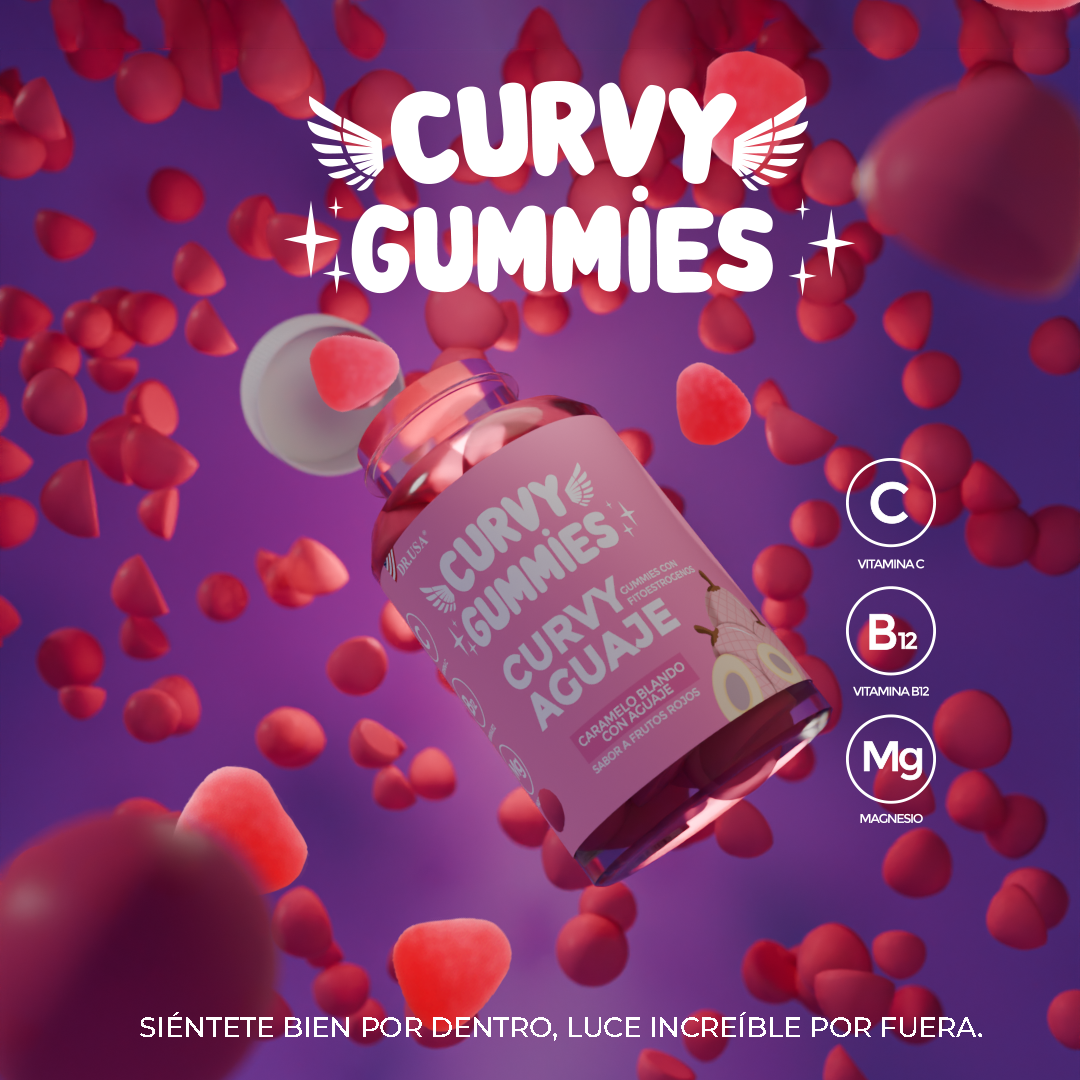 🌸 Curvy Gummies – ¡Moldea tu figura de forma natural y deliciosa!