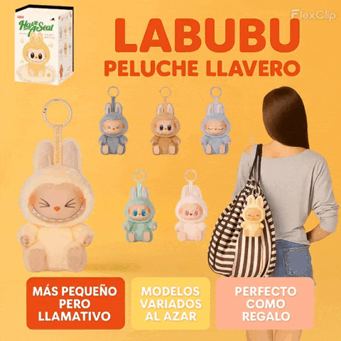 Labubu Peluche Llavero Colección (Figura Sorpresa)