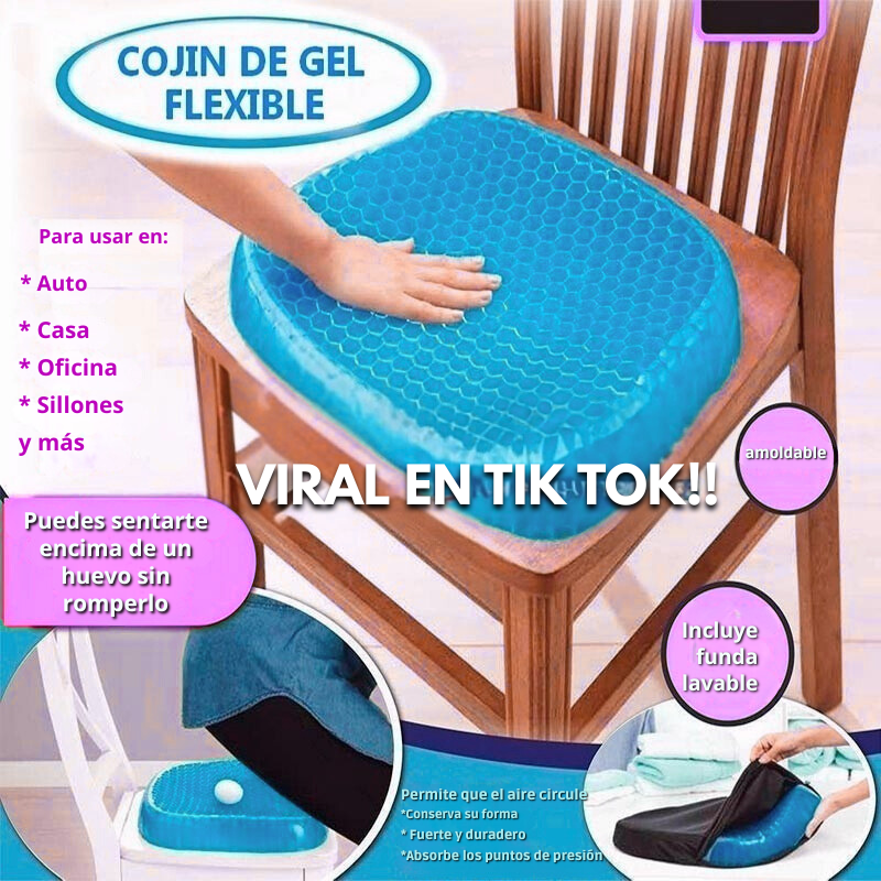 COJIN DE GEL FLEXIBLE
