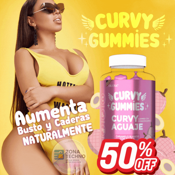 🌸 Curvy Gummies – ¡Moldea tu figura de forma natural y deliciosa!