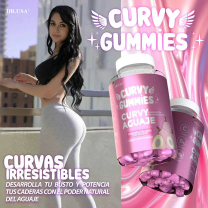 🌸 Curvy Gummies – ¡Moldea tu figura de forma natural y deliciosa!