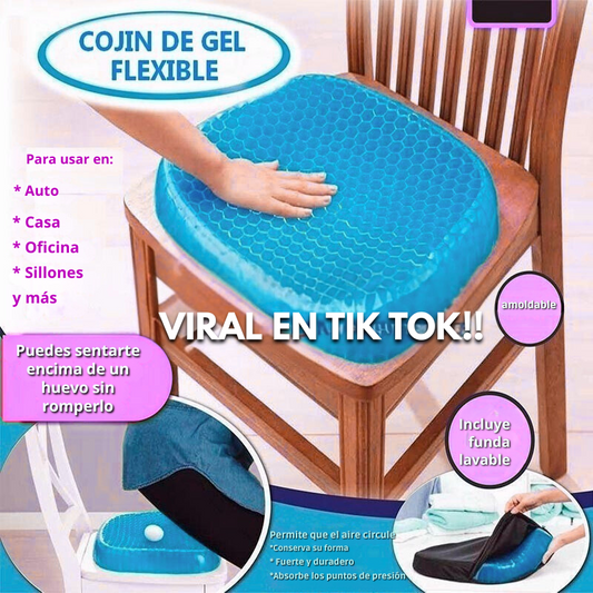 COJIN DE GEL FLEXIBLE